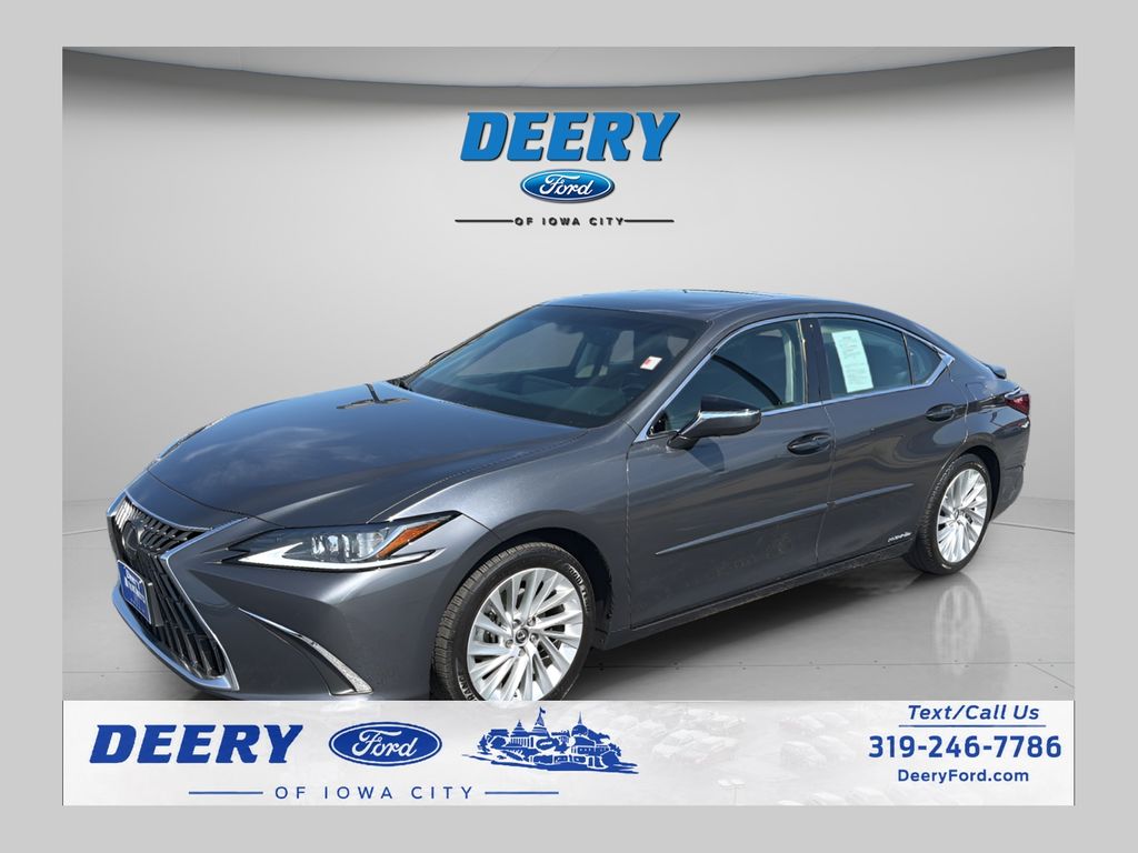 Cloudburst Gray 2022 Lexus ES Hybrid Sedan Front-Wheel Drive Continuously Variable Transmission