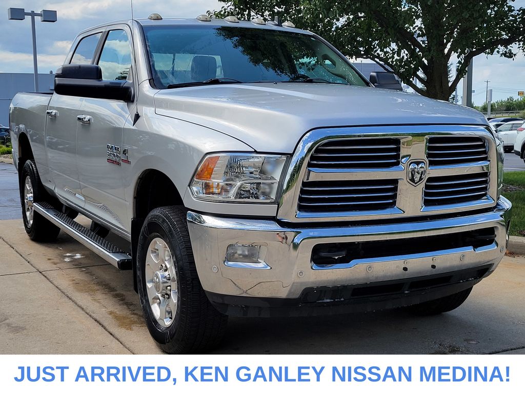 Bright Silver Metallic Clearcoat 2017 RAM 2500 Pickup Truck Four-Wheel Drive 6-Speed Automatic