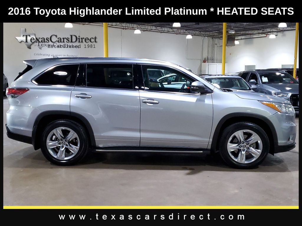 2016 Toyota Highlander Limited Platinum V6 5