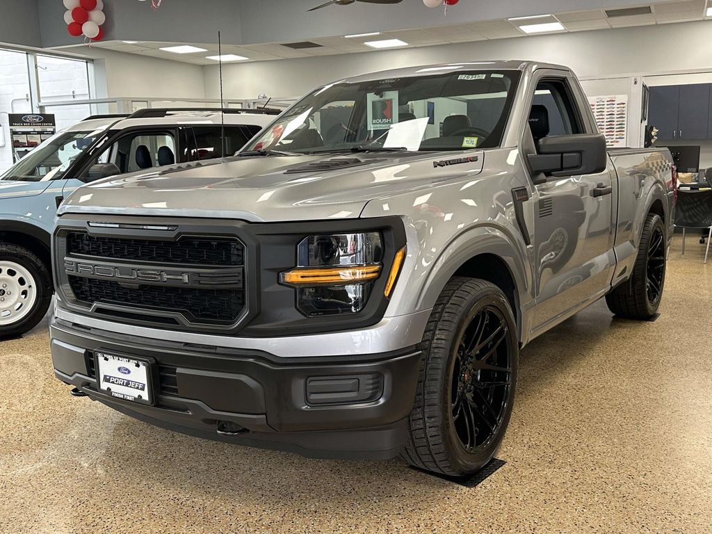 Silver Metallic 2026 Ford F-150 Pickup Truck Four-Wheel Drive Automatic