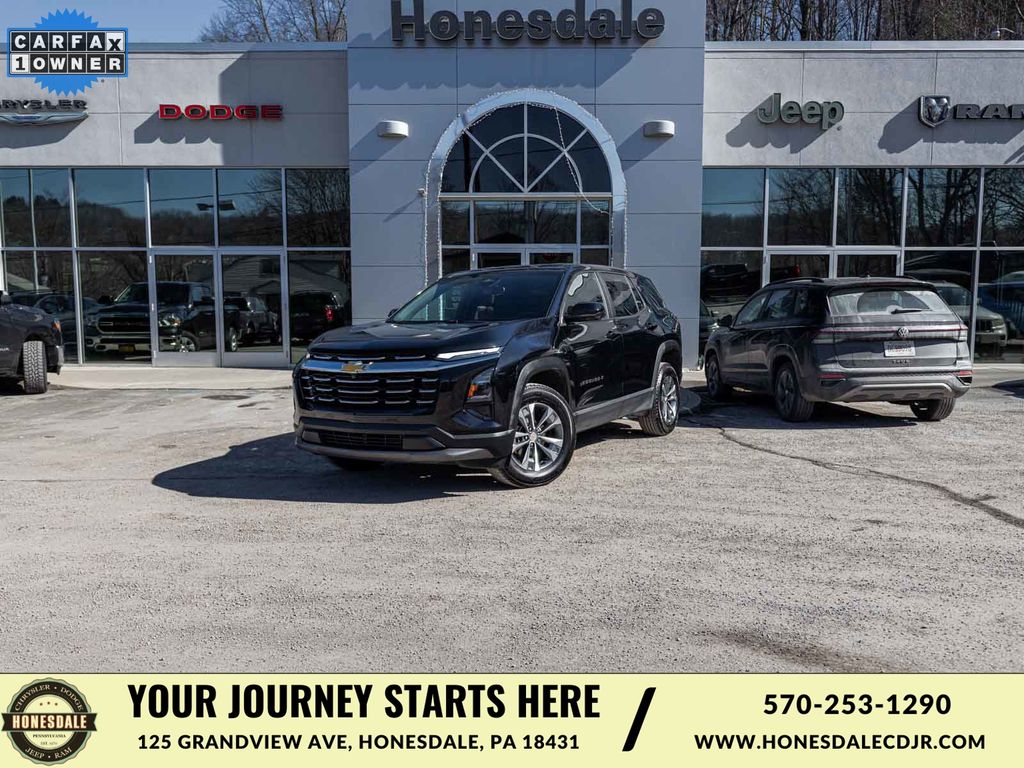 Mosaic Black Metallic 2025 Chevrolet Equinox SUV / Crossover Four-Wheel Drive 8-Speed Automatic