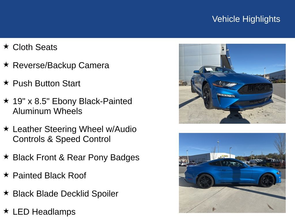 2019 Ford Mustang EcoBoost