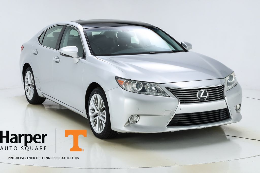 Silver 2013 Lexus ES 350 FWD Sedan Front-Wheel Drive 6-Speed Automatic