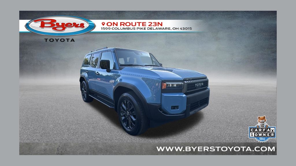 Heritage Blue 2025 Toyota Land Cruiser SUV / Crossover Four-Wheel Drive 8-Speed Automatic