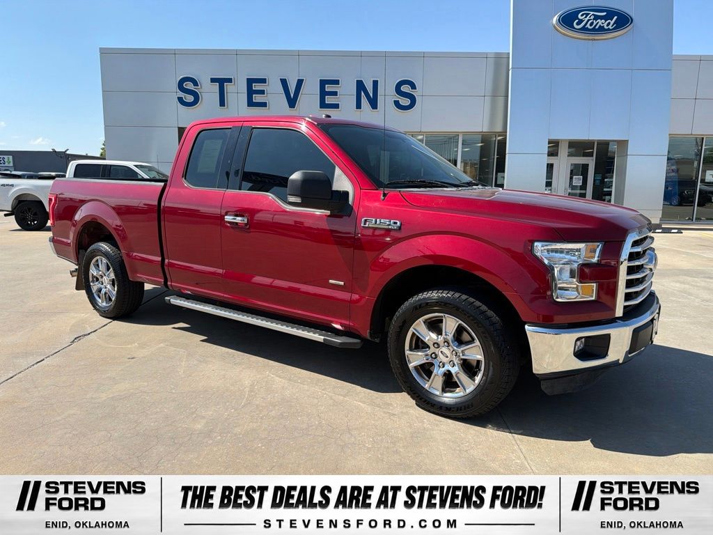 Ruby Red Metallic 2015 Ford F-150 Pickup Truck 4X2 6-Speed Automatic