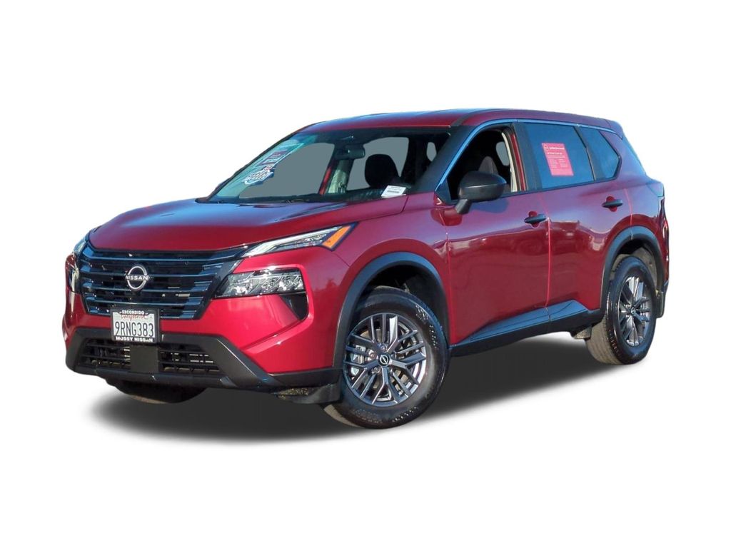 Red (Scarlet Ember Tintcoat) 2025 Nissan Rogue S AWD SUV / Crossover All-Wheel Drive Continuously Variable Transmission