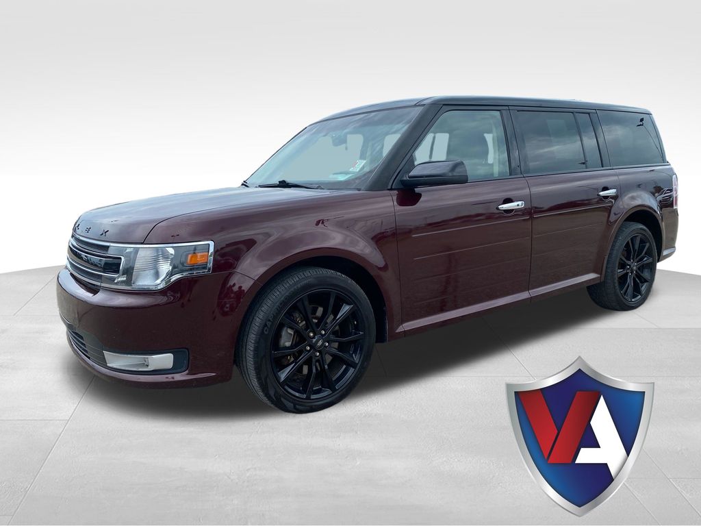 Red (Burgundy) 2019 Ford Flex SUV / Crossover All-Wheel Drive 6-Speed Automatic