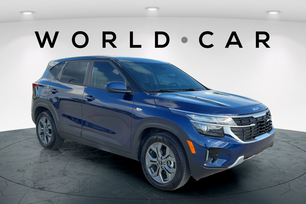 Dark Ocean Blue 2026 Kia Seltos LX FWD SUV / Crossover Front-Wheel Drive Continuously Variable Transmission