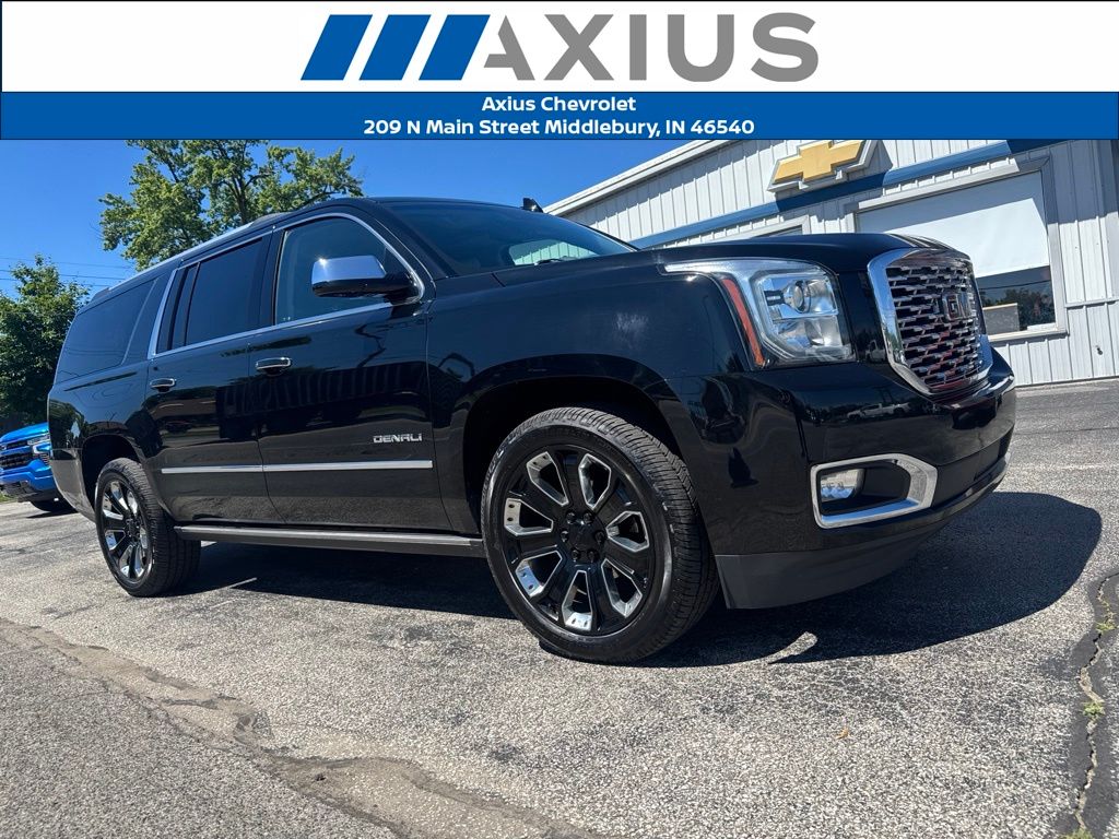 Onyx Black 2019 GMC Yukon XL SUV / Crossover Four-Wheel Drive 