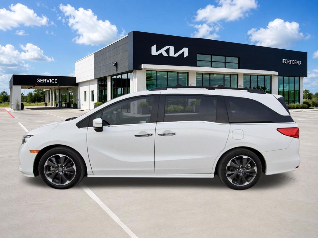 2023 Honda Odyssey Elite White at DeMontrond Automotive Group