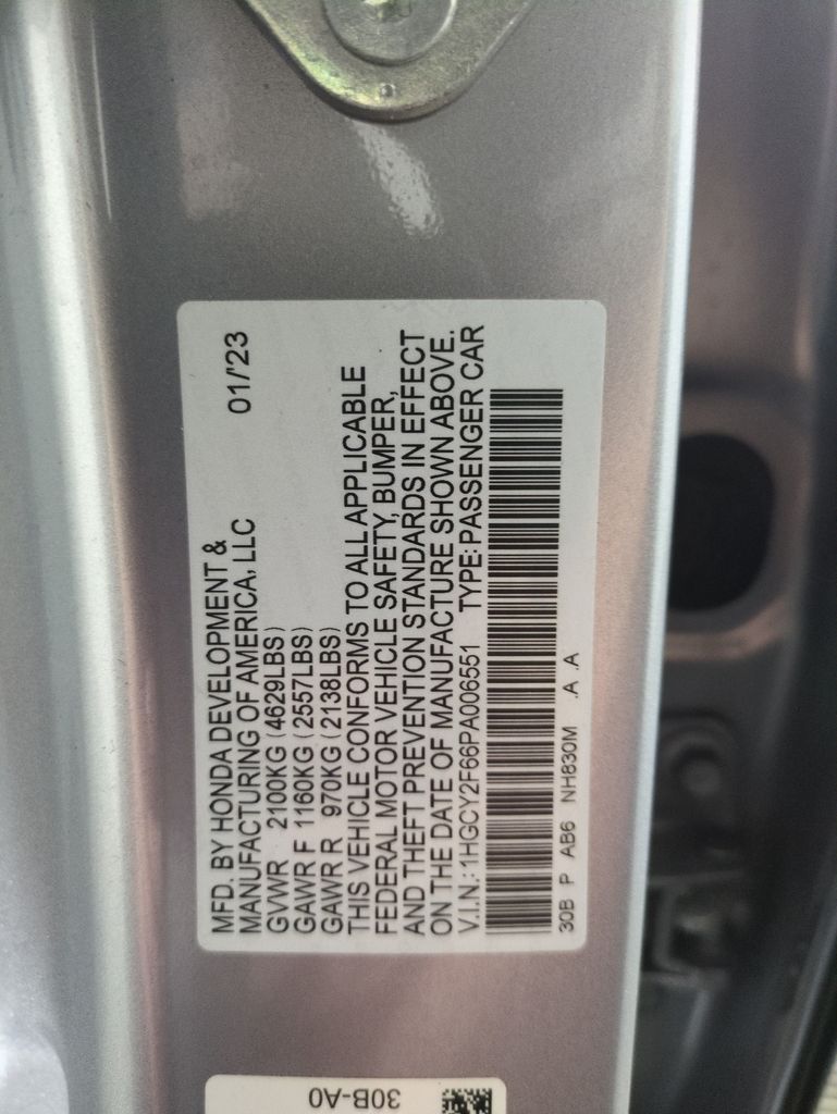 Used 2023 Honda Accord Hybrid For Sale in Fort Wayne, IN