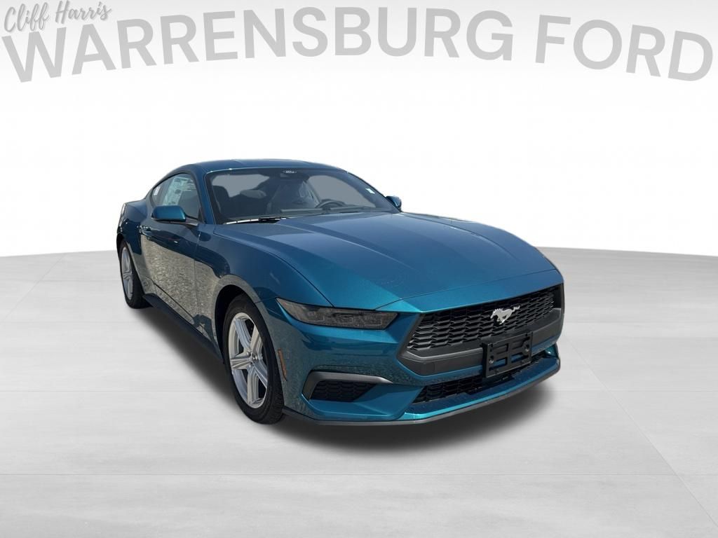 Adriatic Blue Metallic 2026 Ford Mustang Coupe Rear-Wheel Drive Automatic