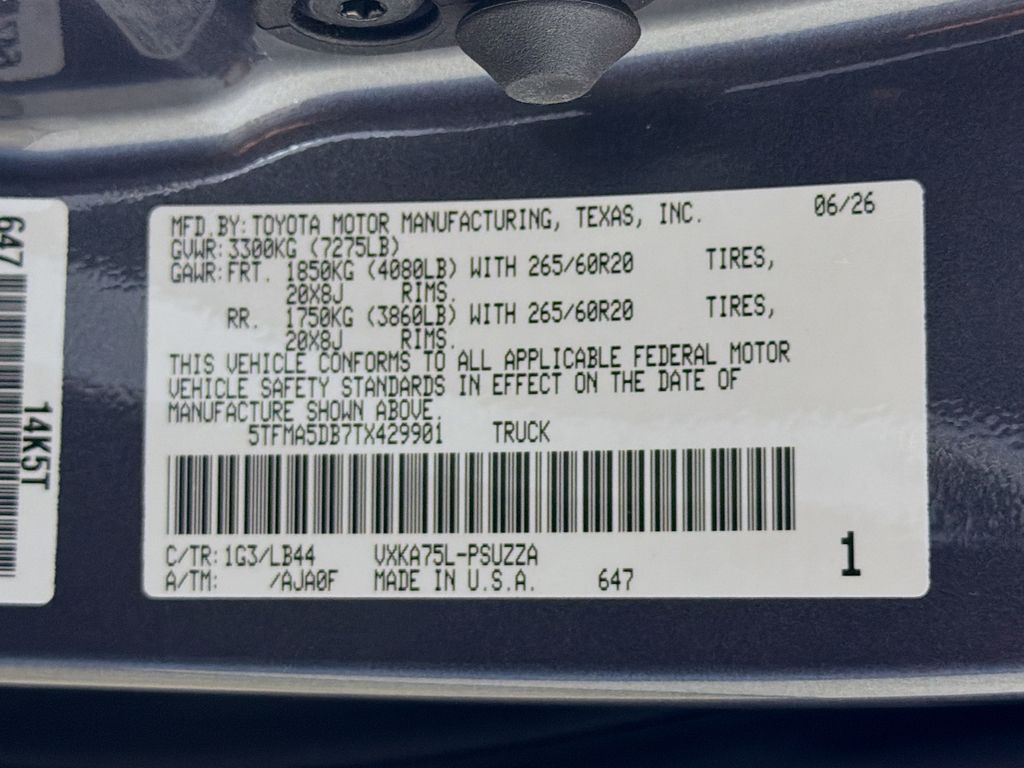 New 2026 Toyota Tundra Truck