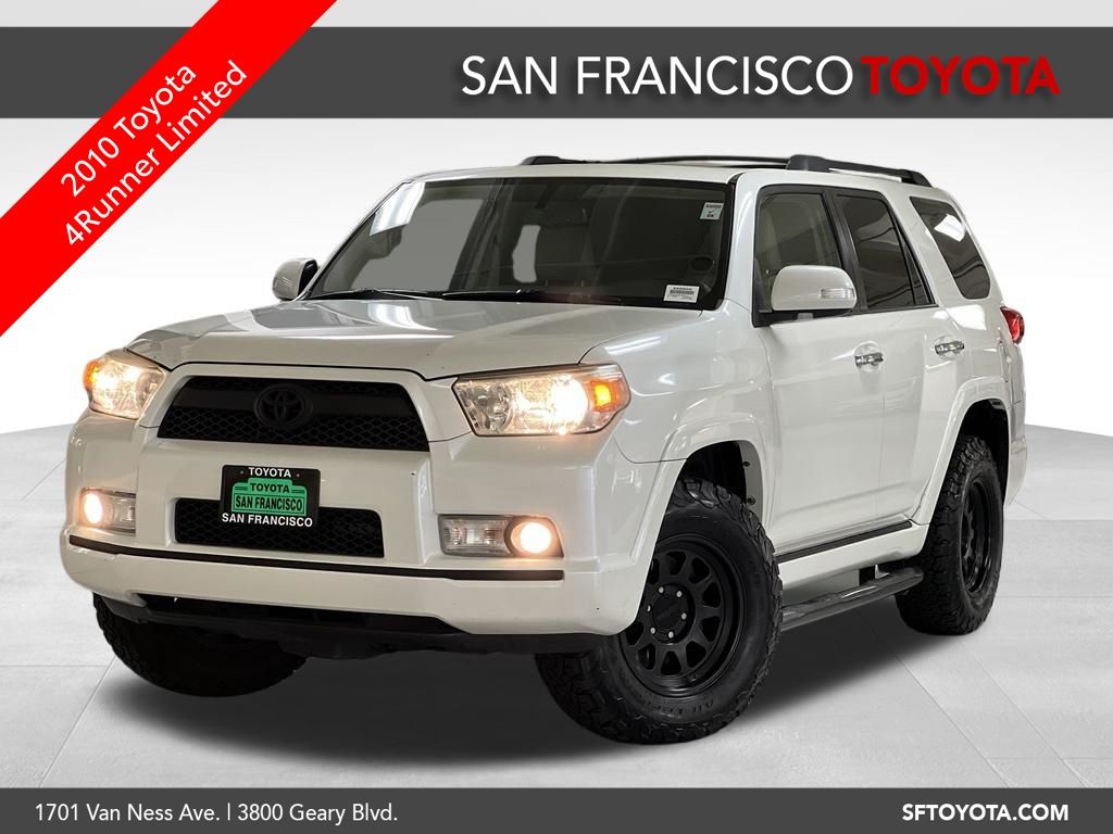 White (Blizzard Pearl) 2010 Toyota 4Runner SUV / Crossover All-Wheel Drive 5-Speed Automatic Overdrive
