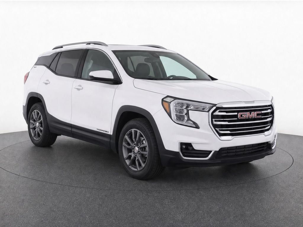 Summit White 2023 GMC Terrain SUV / Crossover All-Wheel Drive 9-Speed Automatic
