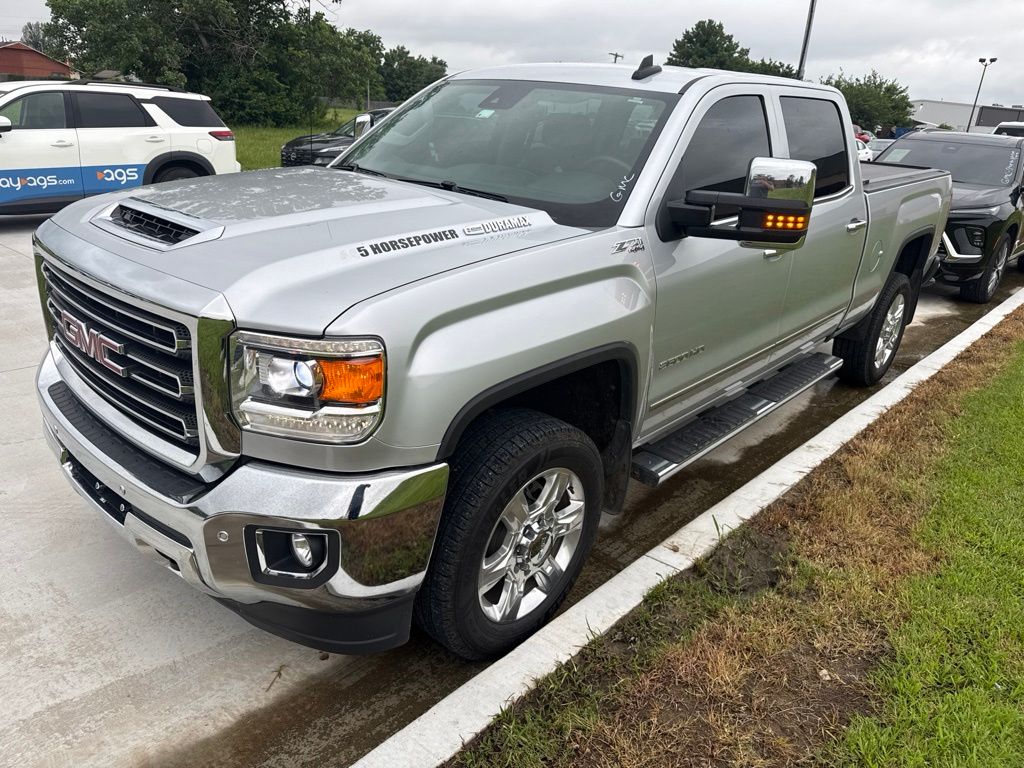 Quicksilver Metallic 2017 GMC Sierra 2500HD Pickup Truck Four-Wheel Drive 6-Speed Automatic