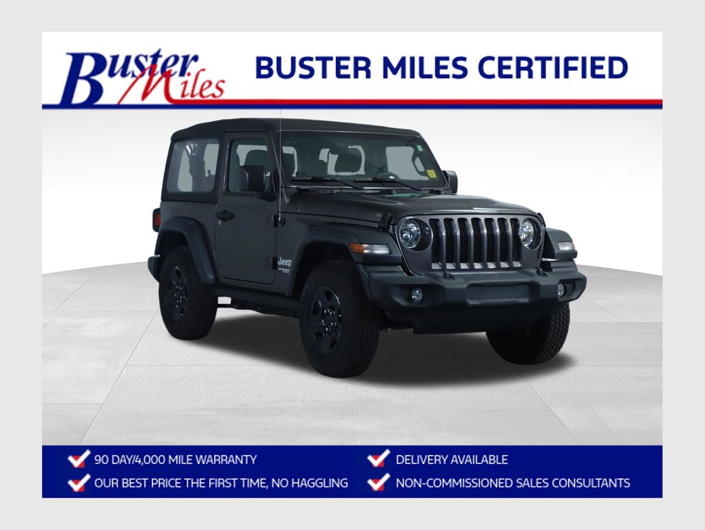Gray (Granite Crystal Metallic Clearcoat) 2018 Jeep Wrangler SUV / Crossover Four-Wheel Drive 6-Speed Manual
