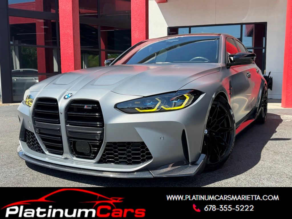 2023 BMW M3 Competition xDrive AWD Gris (Ind Frozen Pure Gray II Metallic) Sedán Tracción en las cuatro ruedas 8 velocidades Automática