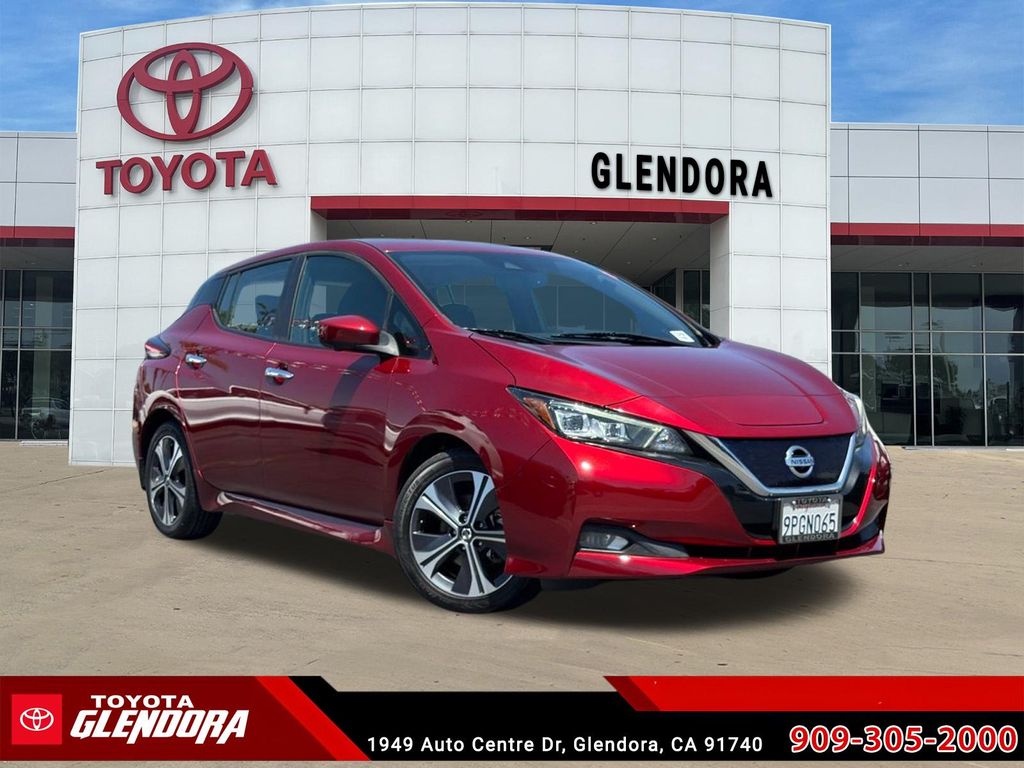 Red (Scarlet Ember) 2022 Nissan LEAF SV FWD Hatchback Front-Wheel Drive Automatic
