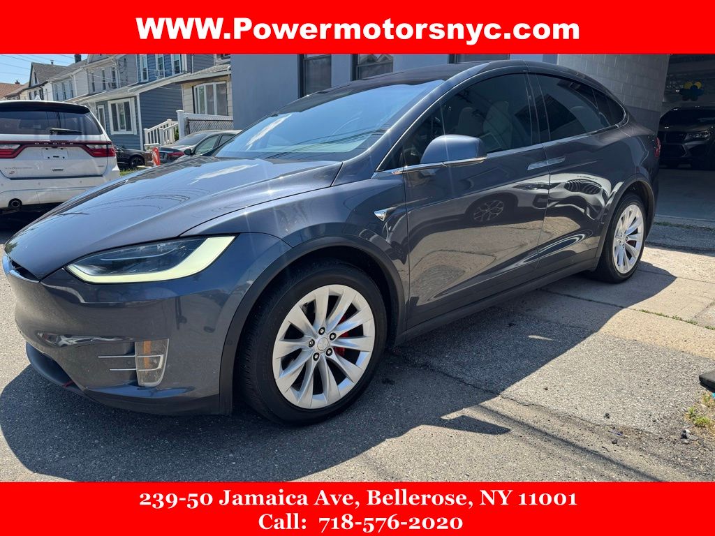 Silver 2018 Tesla Model X P100D AWD SUV / Crossover All-Wheel Drive 1-Speed Automatic