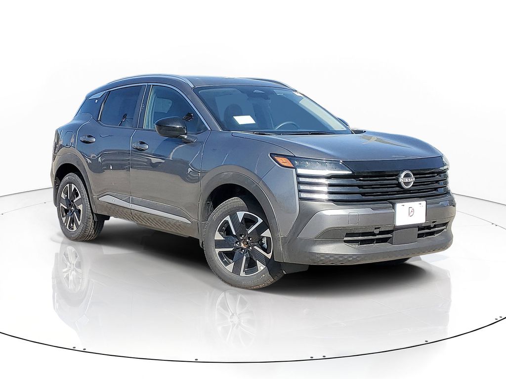 Gray (Gun Metallic) 2026 Nissan Kicks SUV / Crossover All-Wheel Drive Continuously Variable Transmission