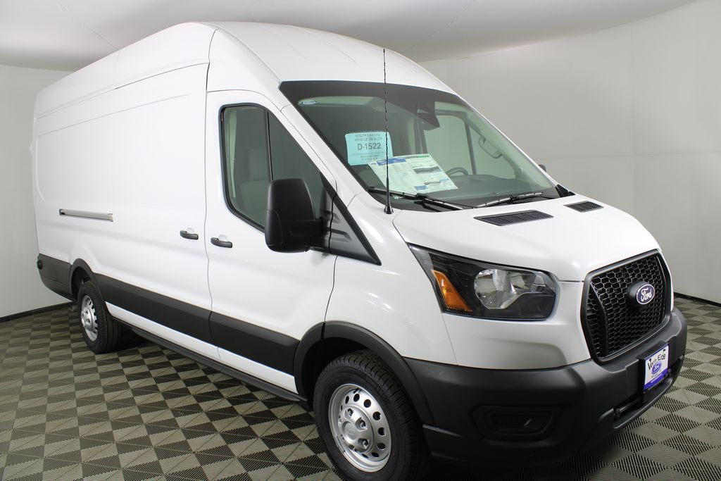 Oxford White 2026 Ford Transit Cargo Van All-Wheel Drive 