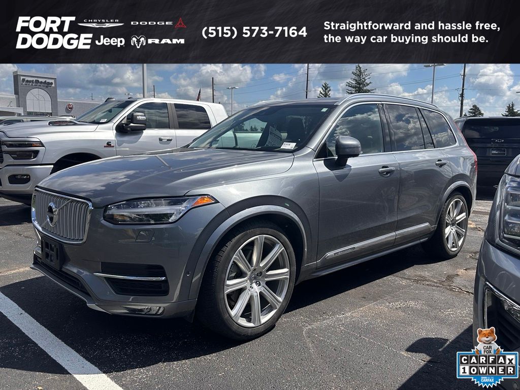 Gray Metallic 2019 Volvo XC90 SUV / Crossover All-Wheel Drive Automatic