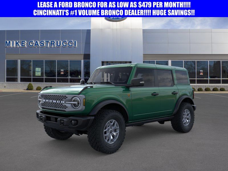 Eruption Green Metallic 2025 Ford Bronco SUV / Crossover Four-Wheel Drive Automatic