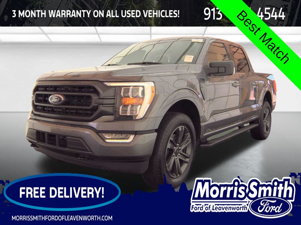 Carbonized Gray Metallic 2023 Ford F-150 Pickup Truck Four-Wheel Drive Automatic