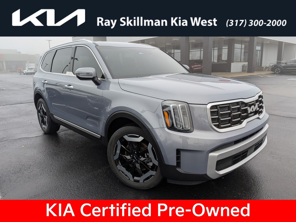 Silver 2023 Kia Telluride SUV / Crossover All-Wheel Drive 8-Speed Automatic