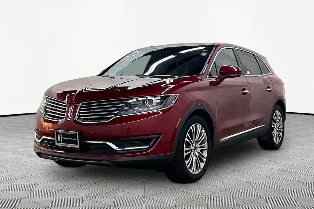 Ruby Red Metallic 2016 Lincoln MKX SUV / Crossover Front-Wheel Drive 6-Speed Automatic