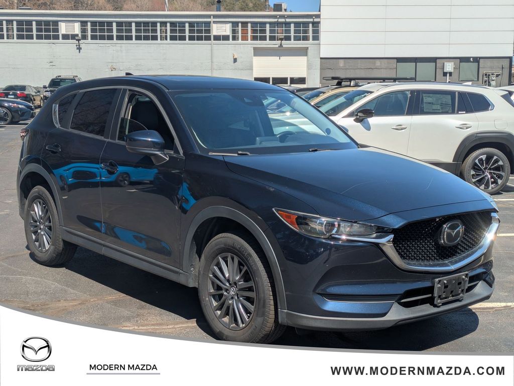 Deep Crystal Blue Mica 2019 Mazda CX-5 Touring AWD SUV / Crossover All-Wheel Drive 6-Speed Automatic