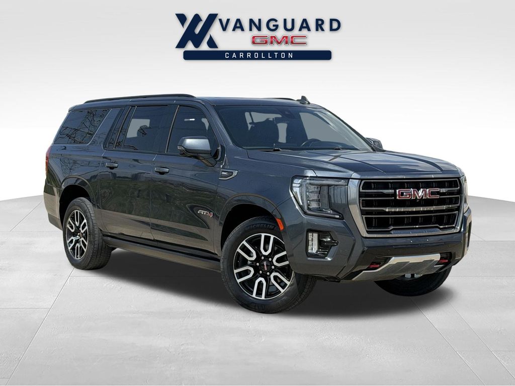 Gray (Dark Sky Metallic) 2021 GMC Yukon XL SUV / Crossover Four-Wheel Drive 