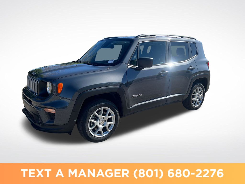 Graphite Gray 2022 Jeep Renegade SUV / Crossover Four-Wheel Drive 9-Speed Automatic