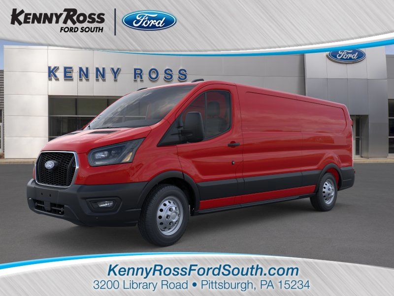 Race Red 2026 Ford Transit Cargo 150 Low Roof AWD Van All-Wheel Drive