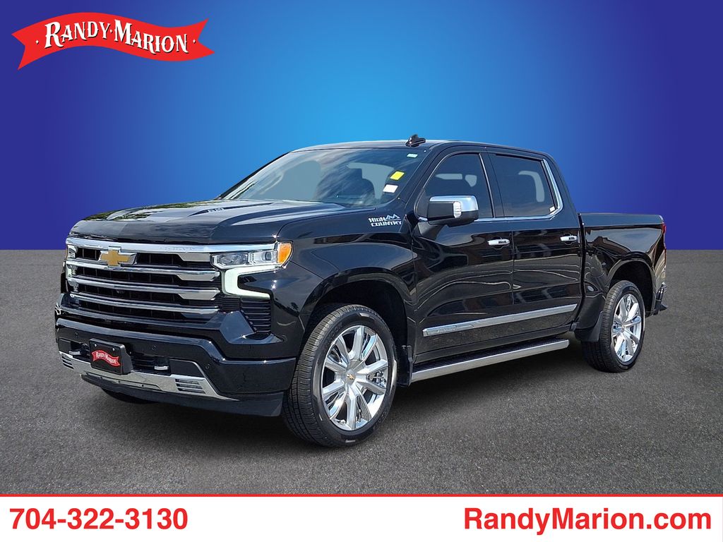 Black 2023 Chevrolet Silverado 1500 Pickup Truck Four-Wheel Drive Automatic