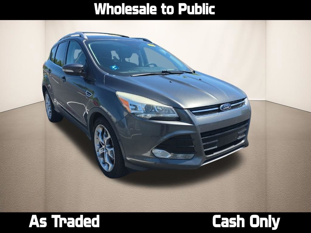 Gray (Magnetic) 2016 Ford Escape Titanium FWD SUV / Crossover Front-Wheel Drive 6-Speed Automatic