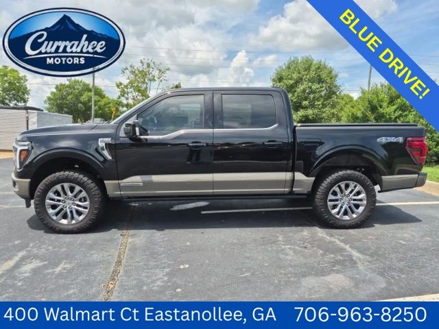 Black Metallic 2025 Ford F-150 Pickup Truck Four-Wheel Drive Automatic