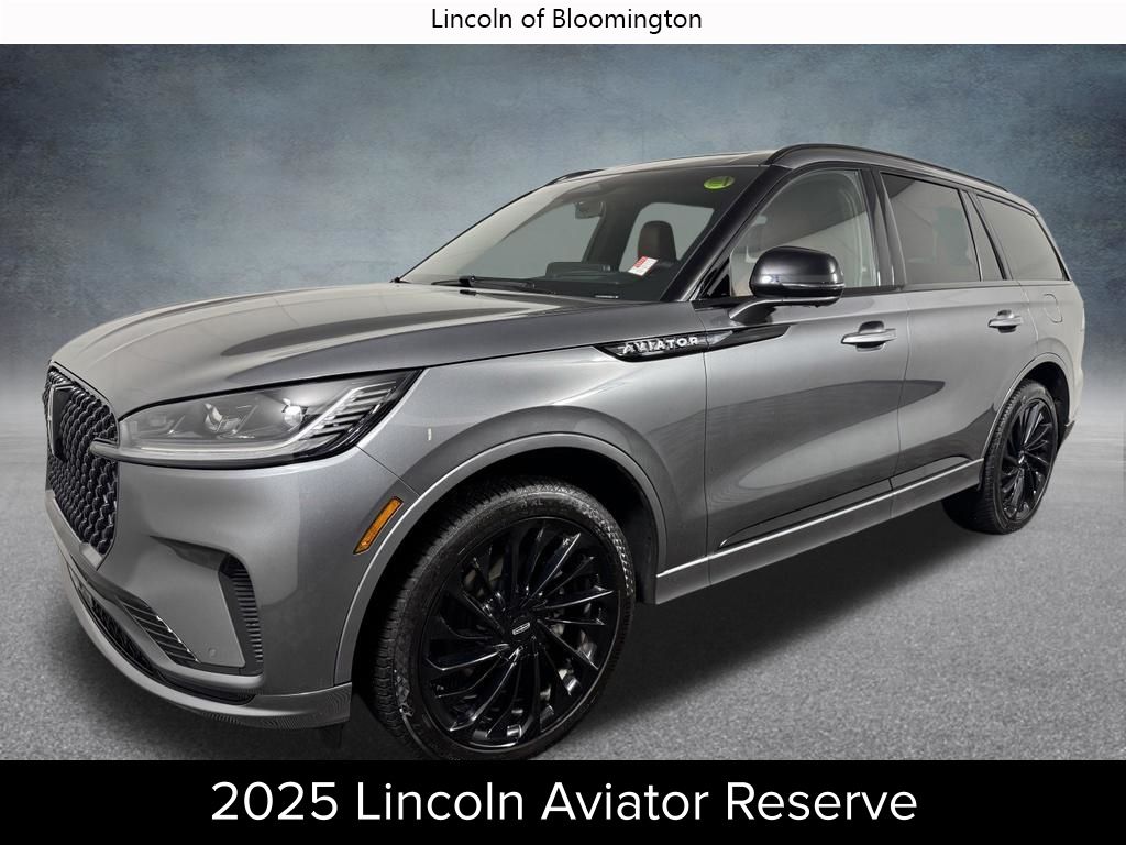 Asher Gray Metallic Clearcoat 2025 Lincoln Aviator SUV / Crossover All-Wheel Drive Automatic