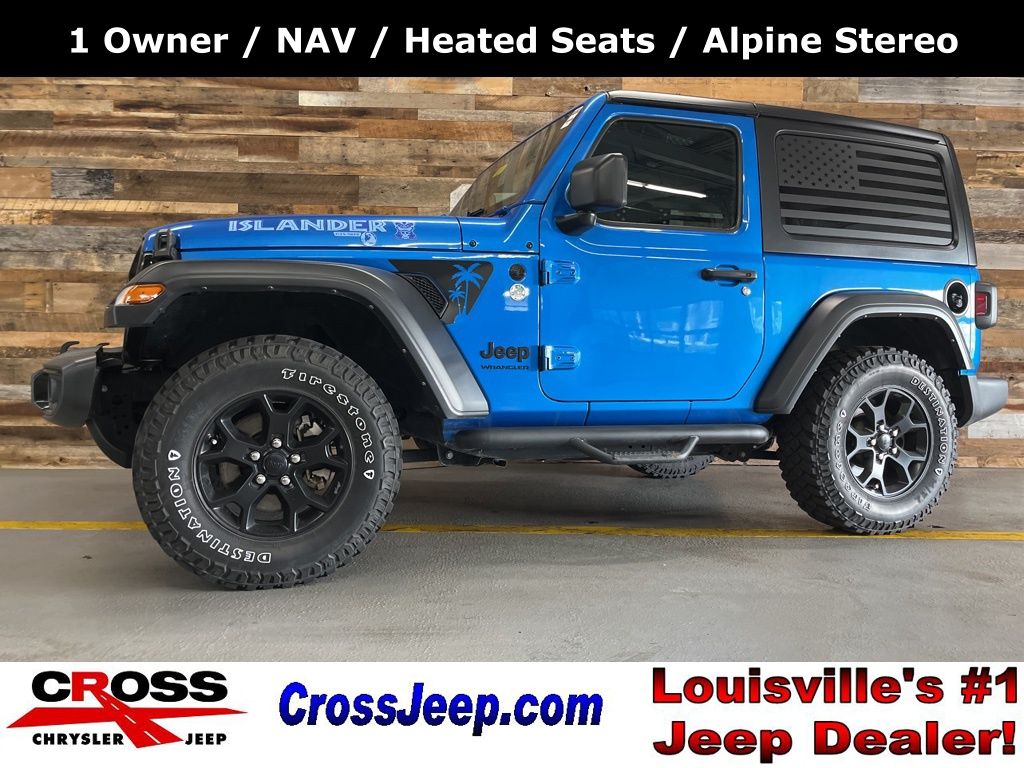Hydro Blue Pearl Coat 2022 Jeep Wrangler Willys 4WD SUV / Crossover Four-Wheel Drive 8-Speed Automatic