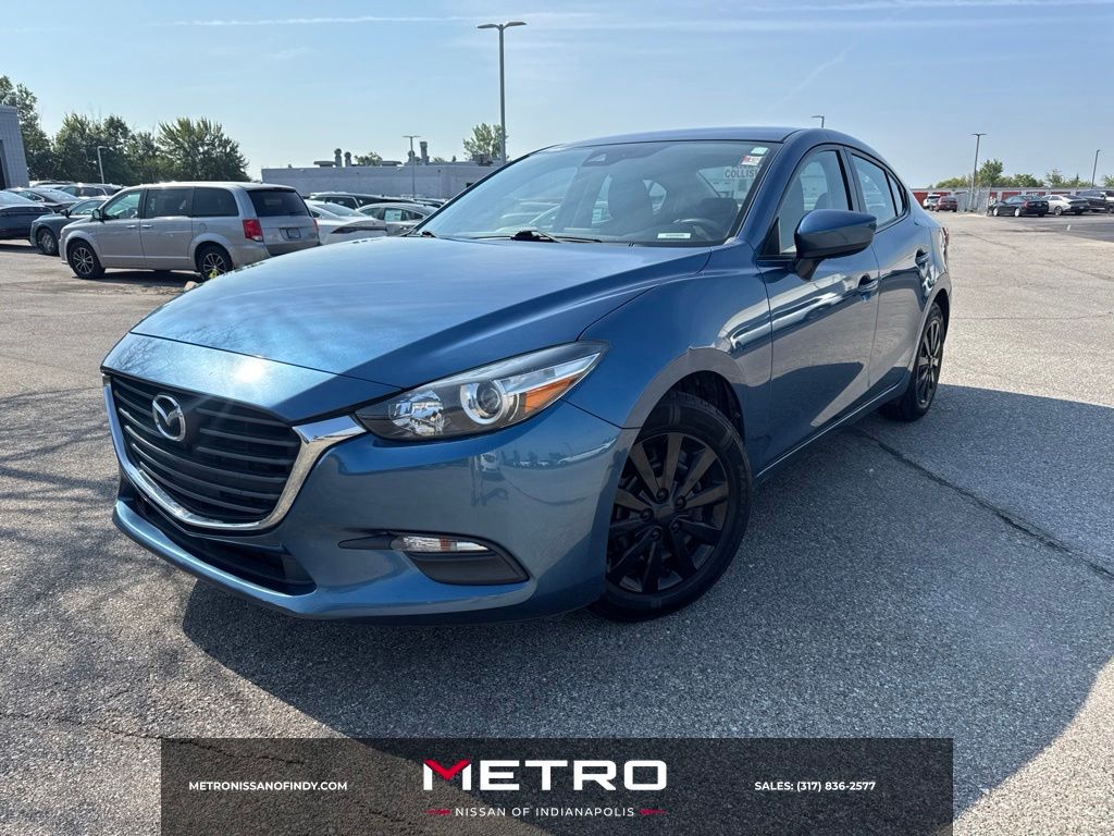 Eternal Blue Mica 2018 Mazda MAZDA3 Sedan Front-Wheel Drive 6-Speed Manual