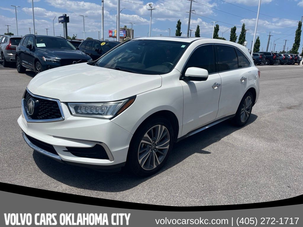 White Diamond Pearl 2017 Acura MDX SUV / Crossover All-Wheel Drive 9-Speed Automatic