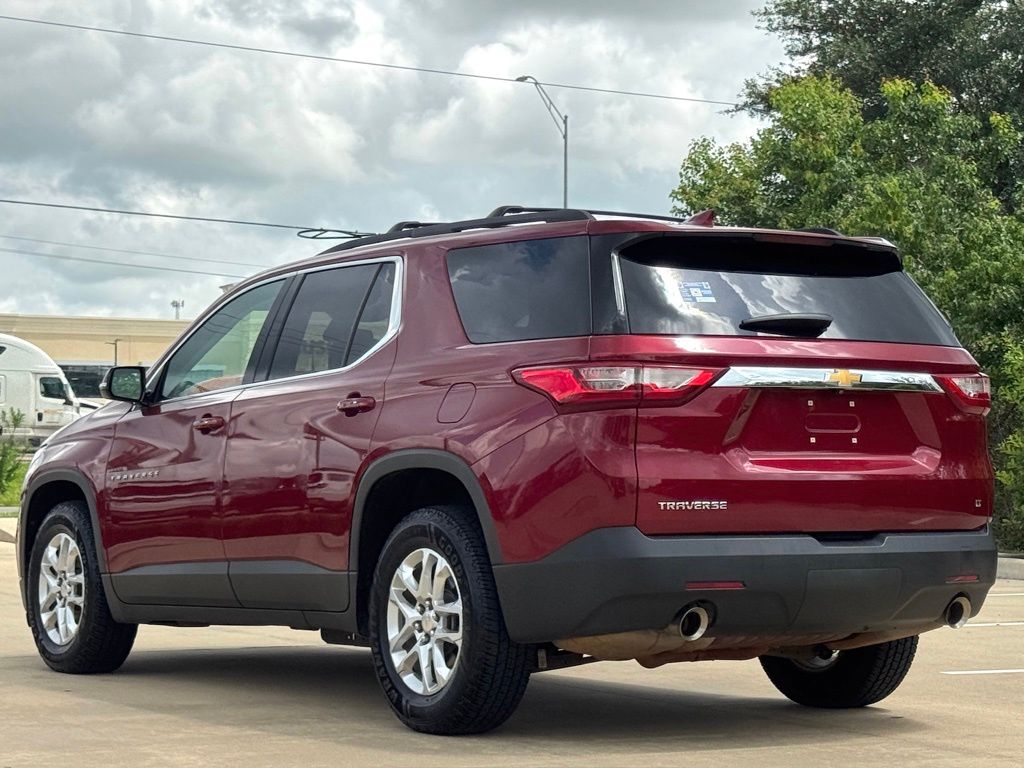 2020 Chevrolet Traverse LT Red at Texan Dodge Chrysler Jeep Ram