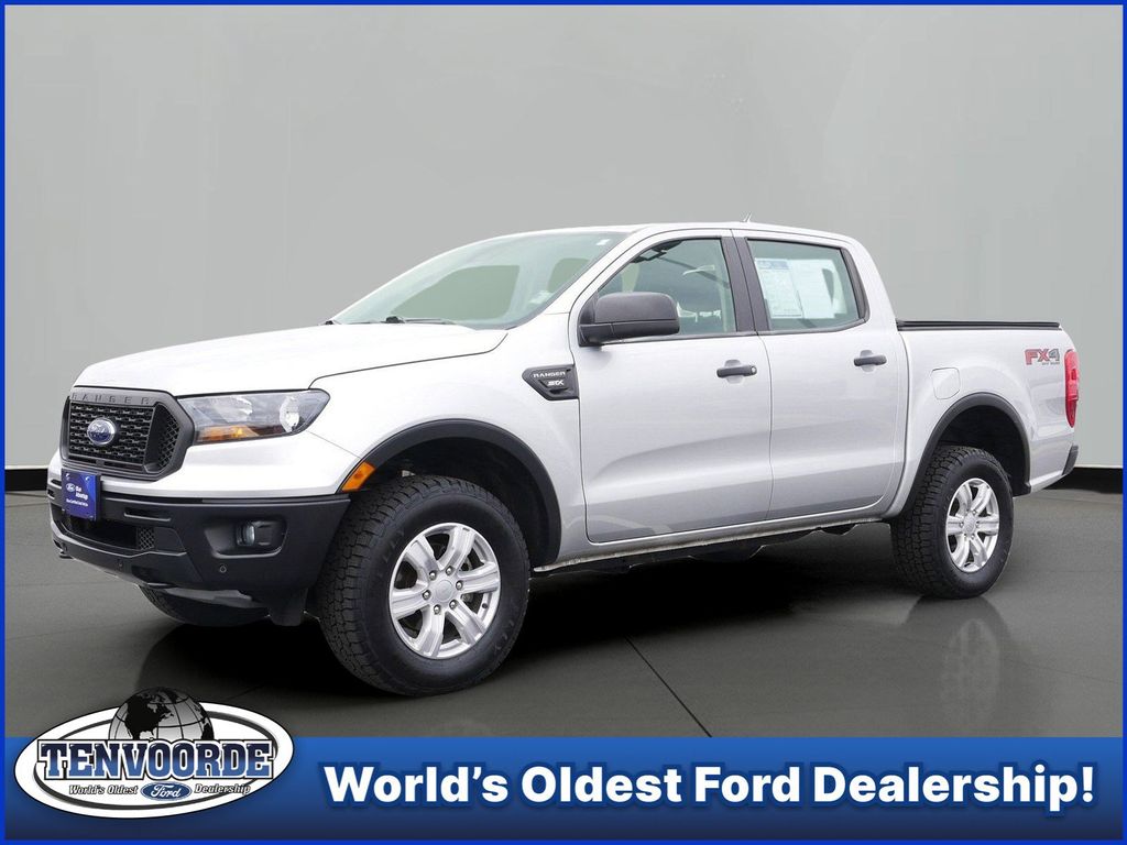 Ingot Silver 2019 Ford Ranger XL SuperCrew 4WD Pickup Truck Four-Wheel Drive Automatic