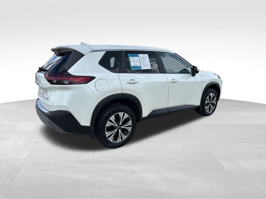 2023 Pearl White Tricoat Nissan Rogue SV FWD SUV