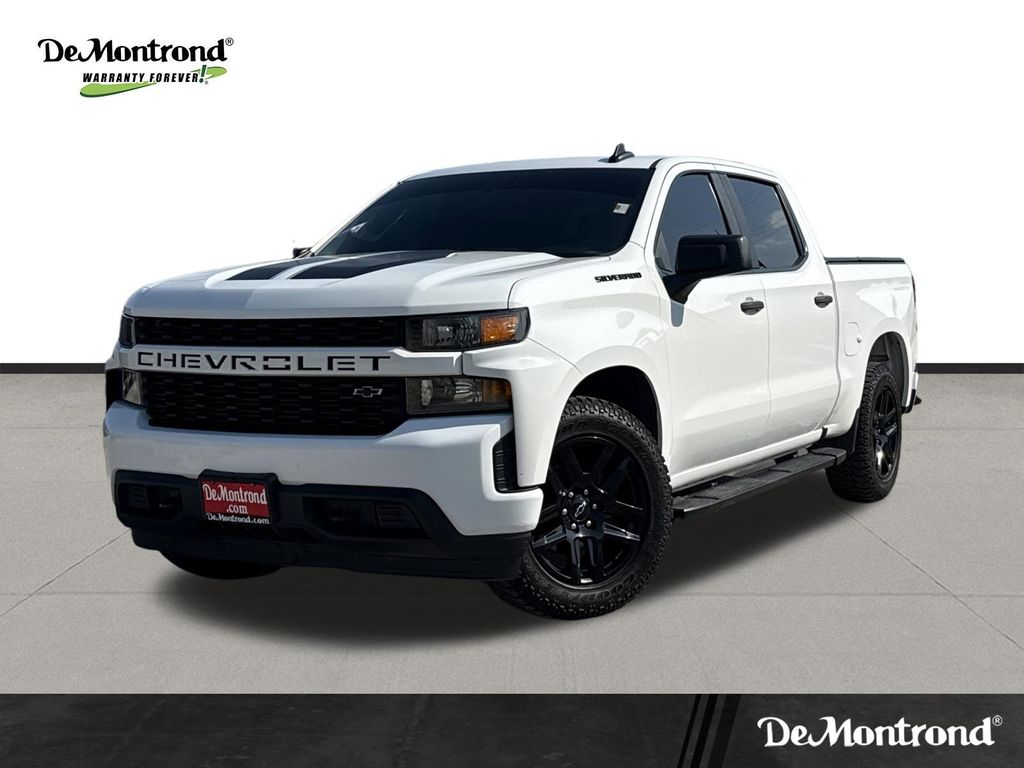 2021 Chevrolet Silverado 1500 Custom White at Classic Elite Chevrolet Hwy 6