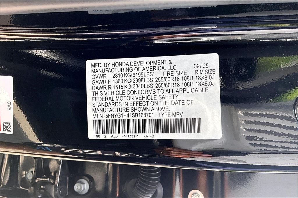 2025 Honda Pilot EX-L - Photo 14