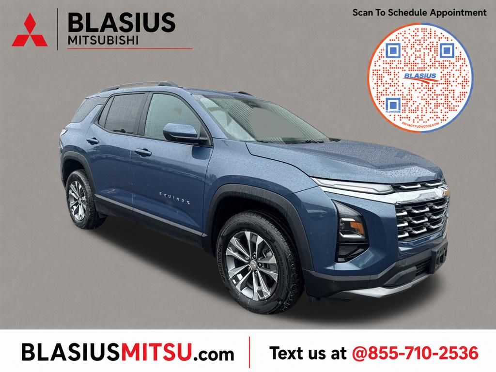 Lakeshore Blue Metallic 2025 Chevrolet Equinox SUV / Crossover Four-Wheel Drive 8-Speed Automatic