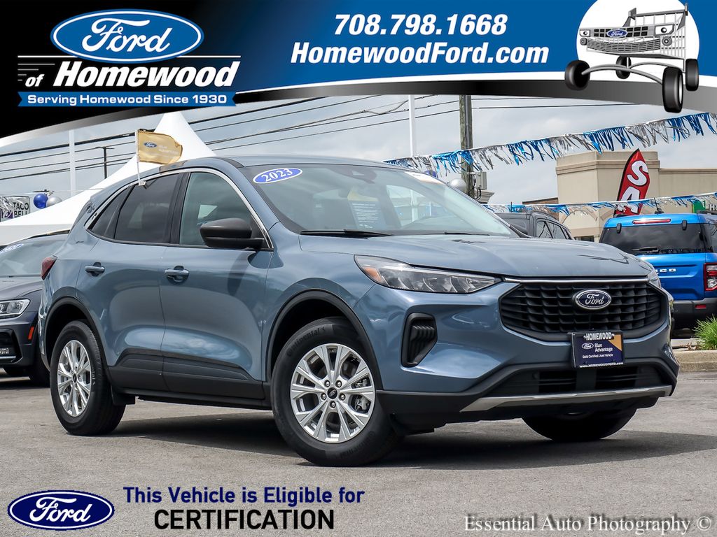 Vapor Blue 2023 Ford Escape Active AWD SUV / Crossover All-Wheel Drive 8-Speed Automatic
