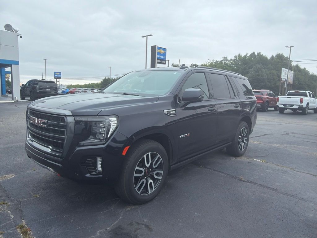 Midnight Blue Metallic 2023 GMC Yukon SUV / Crossover Four-Wheel Drive